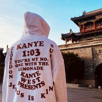 美式復古chicano紋身師tattoo風格寬松街頭高街連帽衛衣加大碼號