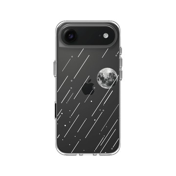 iPhone Air Clear Case（相機按鈕） 透明 - Classics - 星雨夜空