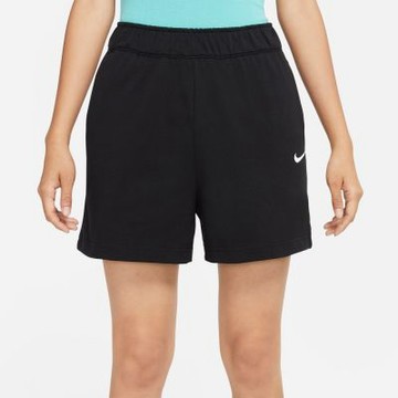 NIKE 短褲 女款 運動短褲 慢跑 AS W NSW JRSY SHORT 黑 DM6729-010