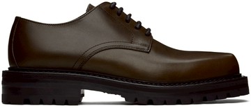 Dries Van Noten 绿色德比鞋