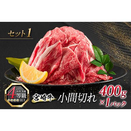 ふるさと納税 ≪数量限定≫宮崎牛小間切れ＆ミンチセット(合計1kg)　肉　牛　牛肉 BB126-23 宮崎県日南市