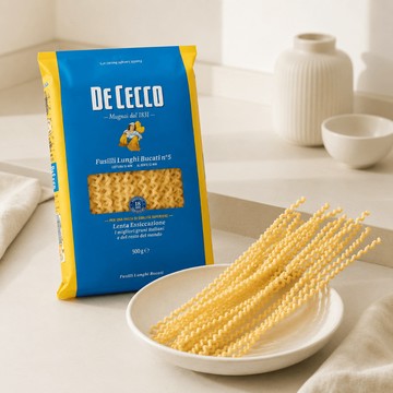 義大利｜必買網紅捲捲麵！DE CECCO N.5 捲捲麵｜ 捲捲麵 卷卷麵 QQ麵 長螺旋 螺旋麵
