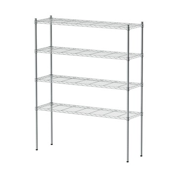【Y HOUSE】120x35x150公分 輕型四層鐵架 鐵力士架 層架-電鍍