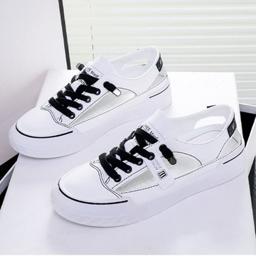 【韓國K.W.】Y7207現貨時尚型女運動鞋厚底精品鞋(慢跑鞋/健走鞋/樂福鞋/休閒鞋)