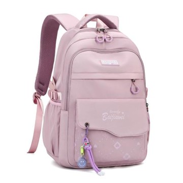 書包初中女生高顏值3-6年級大容量背包高中生小學生耐臟雙肩包女