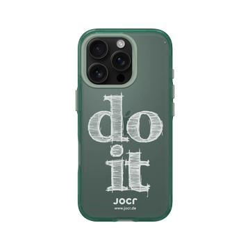 iPhone 16 Pro Clear 憂墨綠 - JOCR - do it White