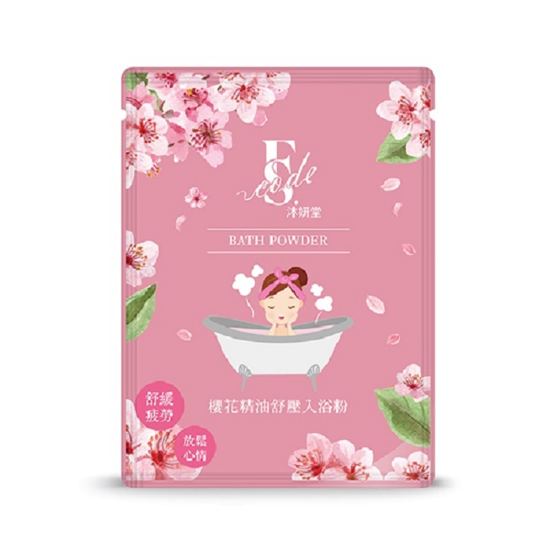 FScode沐妍堂櫻花精油舒壓入浴粉