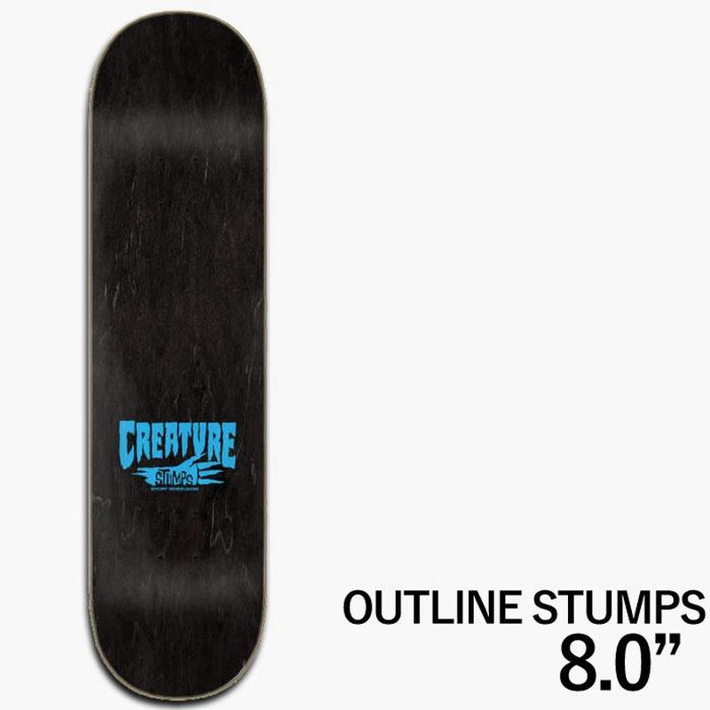 スケボー デッキ 8.0】CREATURE LOGO DECK クリーチャー スケート