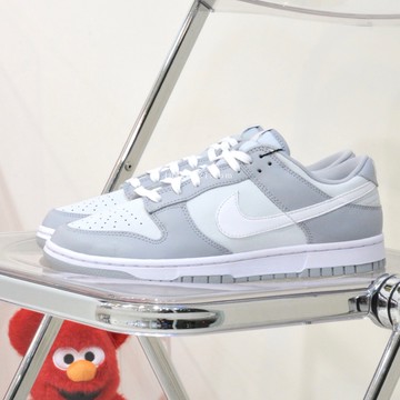 NIKE DUNK LOW 灰白 男鞋 經典 休閒鞋 全新正品 DJ6188-001