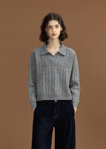 classic 美利奴羊毛針織毛衣