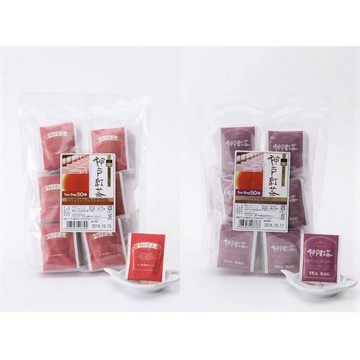 【江戶物語】丸榮商事 神戶紅茶 50袋入 紅茶茶包 大容量包裝 英式早餐紅茶 皇家紅茶 冷沖熱泡 下午茶 日本原裝進口