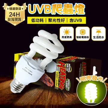 PJ小舖 爬蟲UVB曬背燈 仿太陽 紫外線燈 鈣質補充D3 水龜陸龜澤龜 曬背夾燈 鬆獅蜥 寵物 燈座罩具取暖聚熱