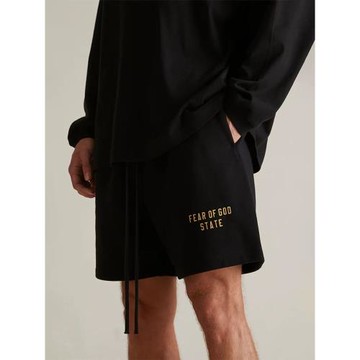 FOG ESSENTIALS 夏季美式潮牌運動籃球休閑寬松短褲男