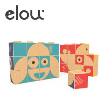 elou 軟木塞玩具-拼圖