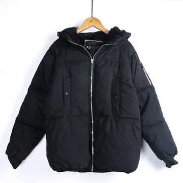 816羊羔絨羽絨棉服 棉衣 加厚面包服連帽蝙蝠袖 外貿大碼出口男女