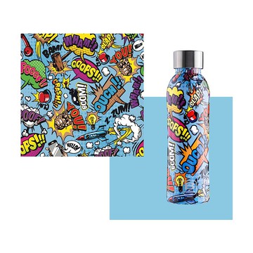 BUGATTI飛躍動漫風保溫瓶500ml