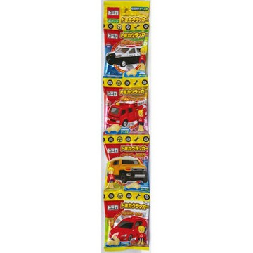 #悠西將# 日本三矢 TOMICA 多美汽車 造型餅乾 串包 起司 三失 串串 汽車起司餅乾 汽車餅乾