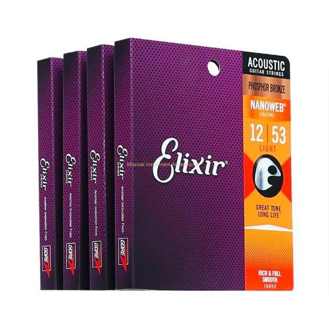 Elixir-アコースティックエレクトリック エレクトリック クラシックナイロン弦ホットモデルギター用6弦アクセサリー2221 11002 16027