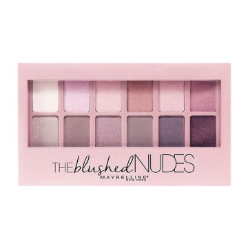 MAYBELLINE 媚比琳~時尚伸展台訂製12色眼彩盤(Nude2小禮服)9g