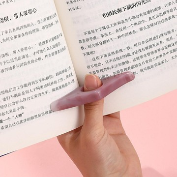 書撐飾品個性化創意禮品壓書新款學生拇指看書書簽