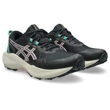 asics 亞瑟士 越野鞋 慢跑鞋 女鞋 運動鞋 緩震 寬楦 GEL-VENTURE 11 黑粉 1012B932-002