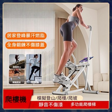 🌸精品優選🌸攀爬登山健身機 家用折疊爬樓機 靜音加固 踏步機 登山機 暴汗燃脂 健腹機 有氧運動 登高機 居家享瘦