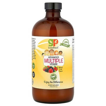 GreenPeach, 高階多維生素，混合水果味，16 液量盎司（473 毫升）