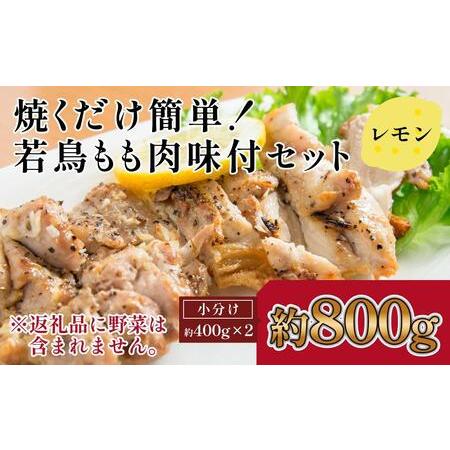 ふるさと納税 焼くだけ簡単！　鶏もも味付けセット約400g×2 高知県高知市