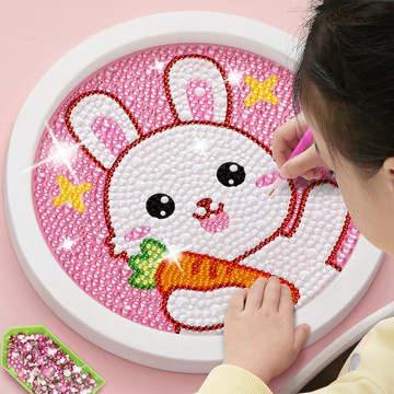 台灣出貨 鑽石貼畫玩具 鑽石貼畫玩具 手作美勞材料包 相框工具 貼畫貼鑽石貼紙 鑽石畫 兒童幼兒 益智玩具 女孩禮物