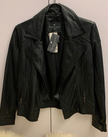 PHILIPPE LE BAC 舒適羊皮衣   SIZE XS/S