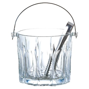 ADERIA GLASS 玻璃冰桶  17.4 x 14.4 x 13.2cm  1390ml  1個