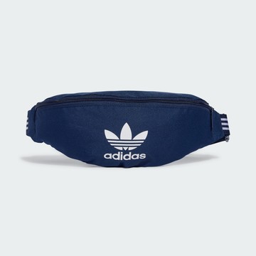 ADIDAS 斜背包 AC WAISTBAG 藍色 三葉草 腰包 隨身包 IX7465