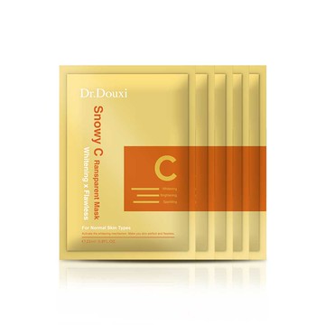 雪耀C透白面膜 五片入