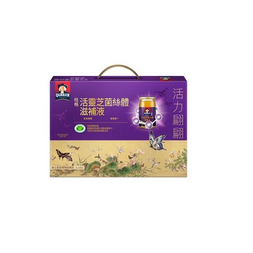 【限量】桂格活靈芝禮盒60mlx8