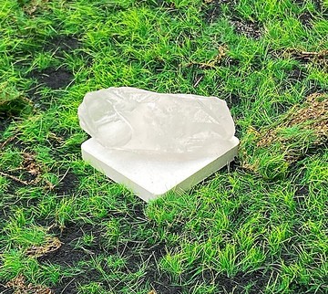 天然原礦能量磨砂白水晶葫蘆雕刻原石 避邪保平安 招財聚財