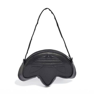 Adidas Trf Bag Met 黑色 皮革 三葉草 隨身 休閒 小包 斜背包 肩背包 KR1602
