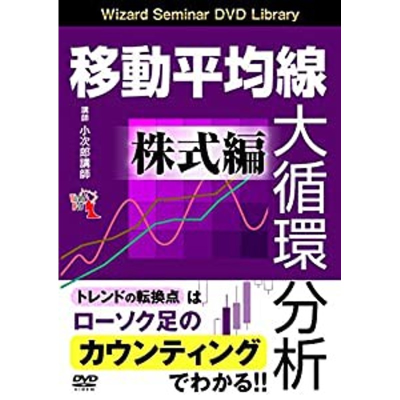 DVD 移動平均線大循環分析 帯を使って大循環MACDを極める』小次郎講師