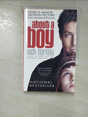 【書寶二手書T6／原文小說_RTY】About a Boy_HORNBY NICK