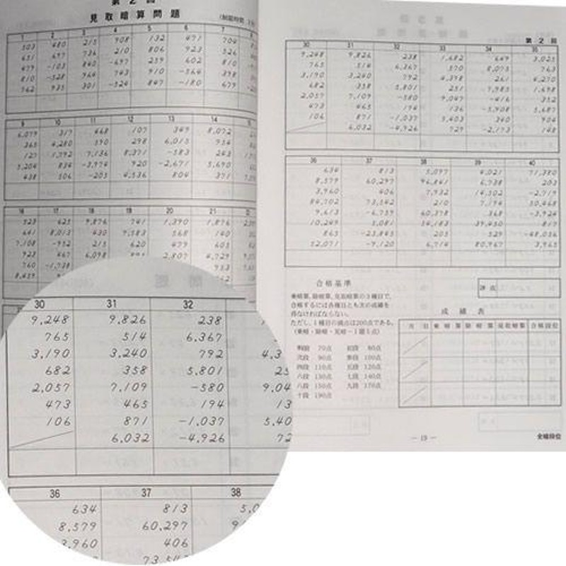 sato【全珠連】□暗算(あんざん) 段位 問題集(大判Ａ４)□ [小数問題を含む導入問題・図解の解説有 暗算検定対策] | LINEブランドカタログ