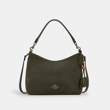 LAUREL 流蘇裝飾單肩手袋