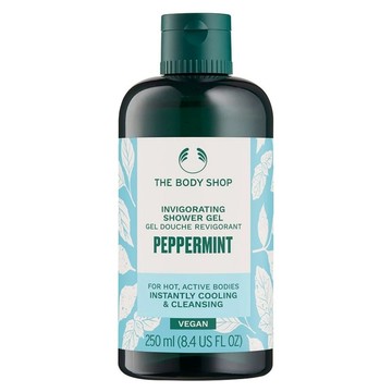 THE BODY SHOP 美體小舖 台灣公司貨 薄荷沁涼沐浴膠  1個  250ml