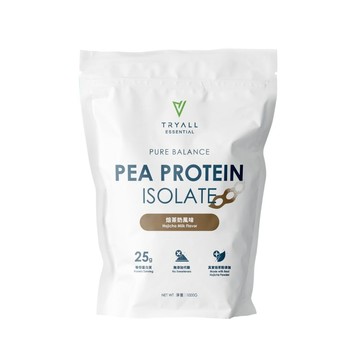 TRYALL Essential Pure Balance 極粹豌豆植物蛋白 焙茶奶風味  1kg  1個