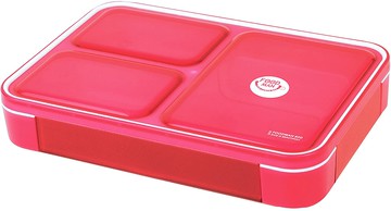 【日本代購】CB Japan 便當盒 600ml 透明粉色