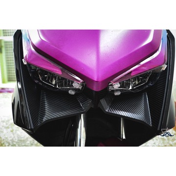 [老爸包膜店] KYMCO 光陽 KRV 180 下巴 碳纖維專用膜 霧面卡夢 造型 防刮 遮傷 carbon