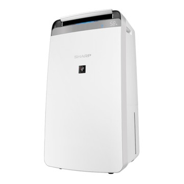 【SHARP夏普】18L自動除菌離子抗黴除濕機 DW-P18HT-W