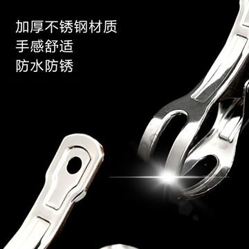 🔥台灣出貨🔥【24個裝】不鏽鋼強力中號開口夾子固定曬衣架家用晾衣夾防風嚴選