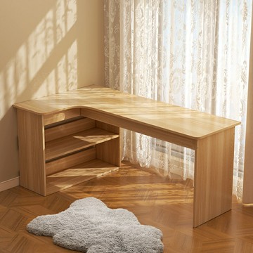 轉角書桌筆記本電腦桌臺式家用學生學習寫字桌子辦公桌墻角拐角桌