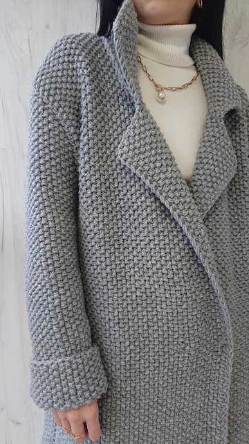 雙排扣大衣 長款羊毛大衣 灰色大衣