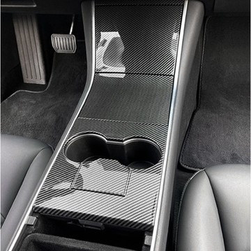 ~歐力斯~特斯拉 Tesla Model 3 Model3 排檔框 排檔裝飾框 中控面板 排檔座飾板 碳纖維紋