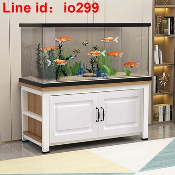 魚缸架子底柜底座地柜鐵藝歐式底架客廳不銹鋼鋁U合金承重可定做